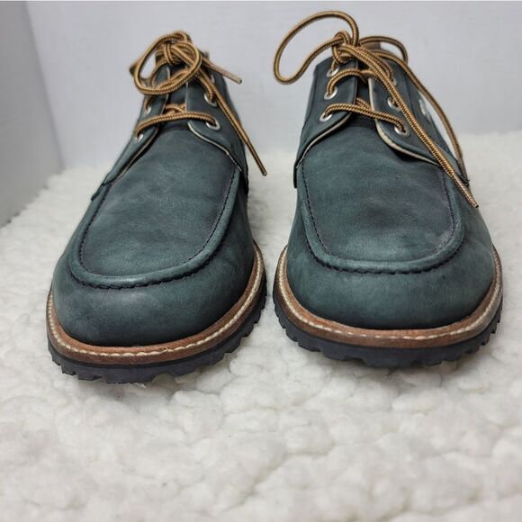 Lacoste Marceau Low 2 SRM LTH Mens Size 12 Golf Spikless Boat Gray Leather Shoe - Picture 2 of 11